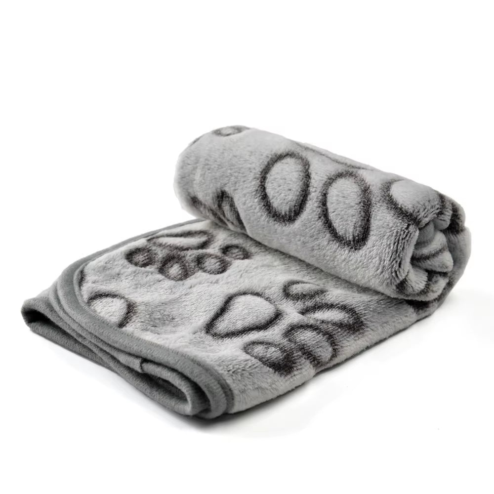 Soft Cozy Dog Bed Mat for Small Large Dogs Bone Star Avocado Print Warm Mattress Pet Cat Sleeping Blanket Puppy Travel Supplies