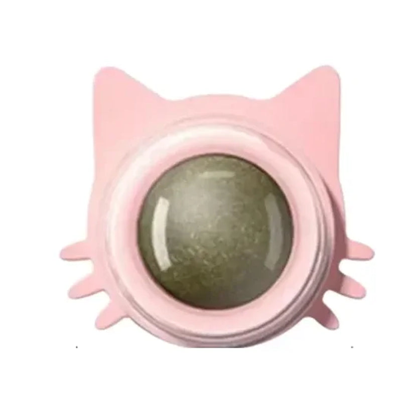 New Popular Cat Mint Chew Ball Toys Relieve Boredom, Cat Chew Toys Grind Teeth Toys Suction Cups ﻿
