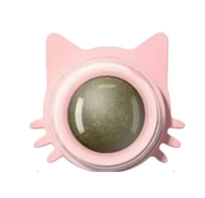 New Popular Cat Mint Chew Ball Toys Relieve Boredom, Cat Chew Toys Grind Teeth Toys Suction Cups ﻿