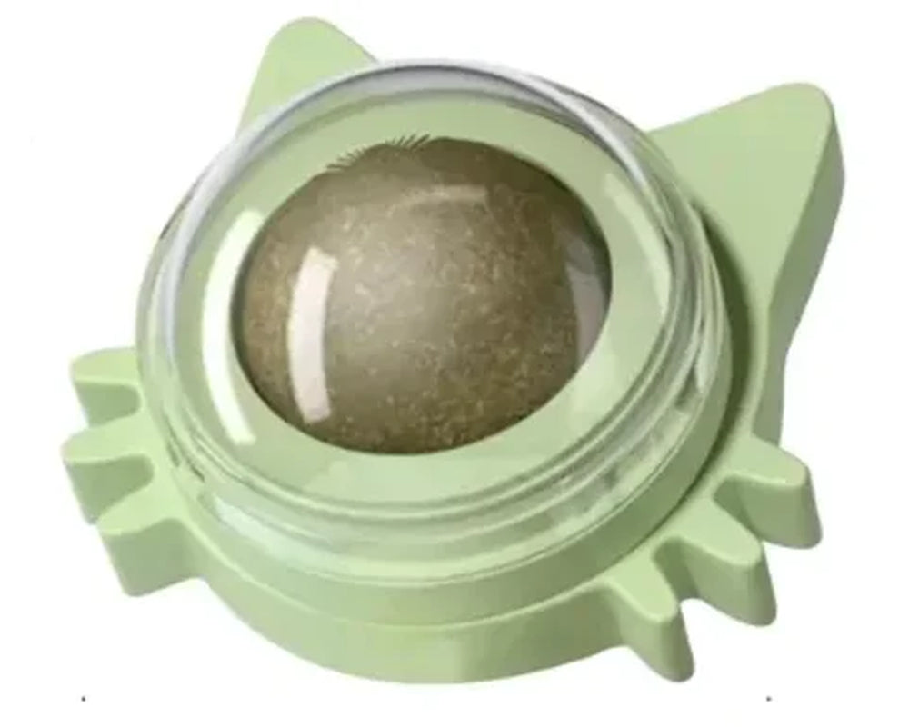 New Popular Cat Mint Chew Ball Toys Relieve Boredom, Cat Chew Toys Grind Teeth Toys Suction Cups ﻿