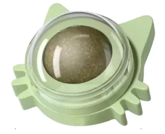 New Popular Cat Mint Chew Ball Toys Relieve Boredom, Cat Chew Toys Grind Teeth Toys Suction Cups ﻿