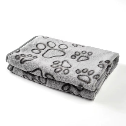 Soft Cozy Dog Bed Mat for Small Large Dogs Bone Star Avocado Print Warm Mattress Pet Cat Sleeping Blanket Puppy Travel Supplies
